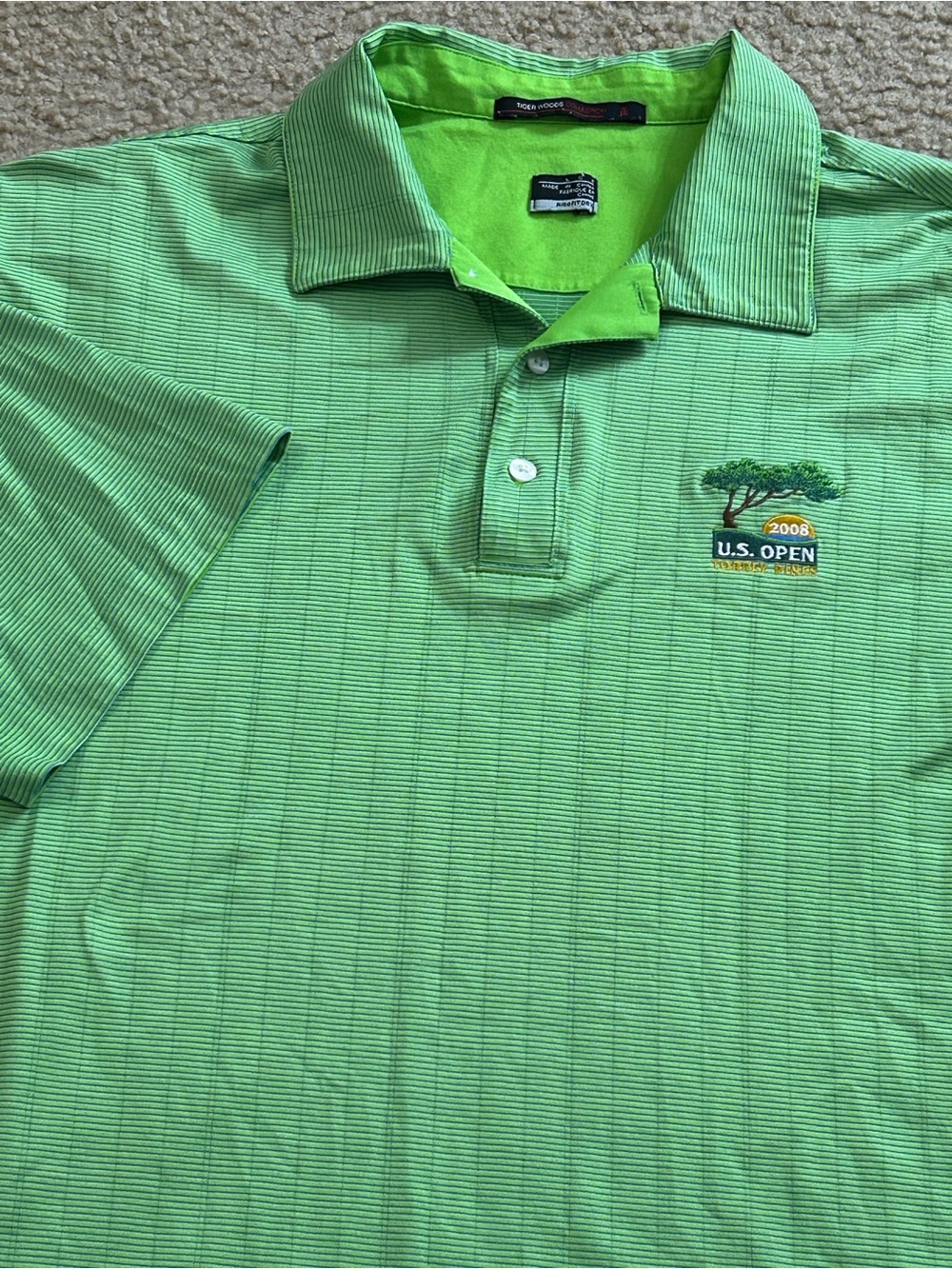 Tiger Woods Collection Torrey Pines 2008 US Open Polo Shirt - Men's Large